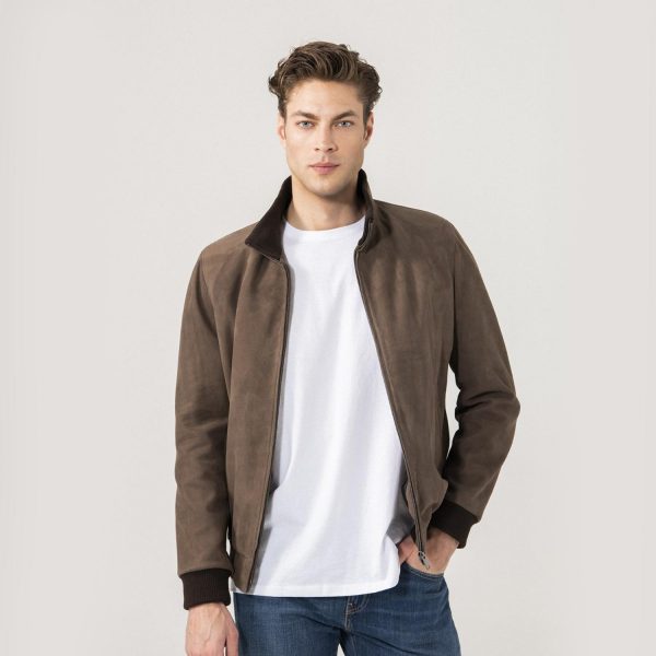Suede Leather Jacket 203 1