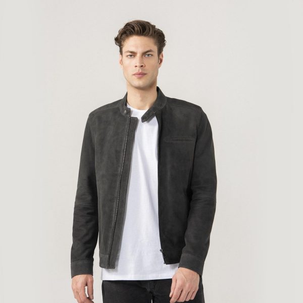 Suede Leather Jacket 204 1