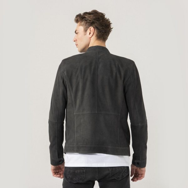 Suede Leather Jacket 204 3