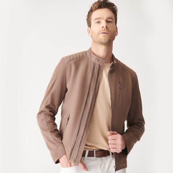 Suede Leather Jacket 207 1