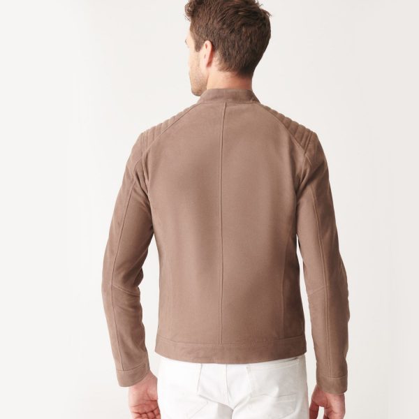 Suede Leather Jacket 207 4
