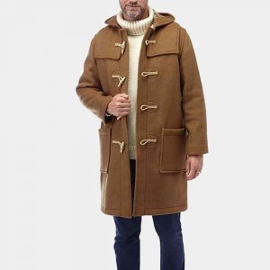 brown toggle coat