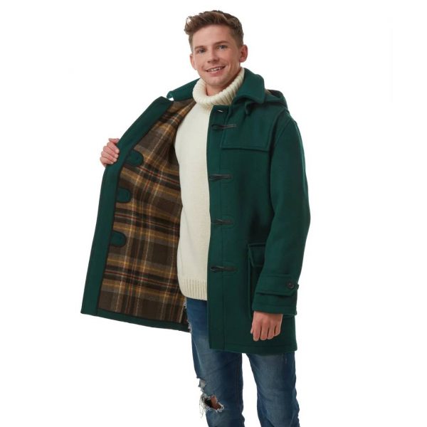 Green Duffle Coat in USA
