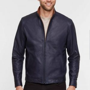 Zachary Lite Lambskin Leather Jacket