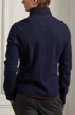 Suede Trim Wool & Cashmere Jackets