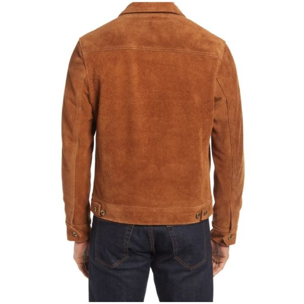 Mens Rough Out Suede Jacket 1