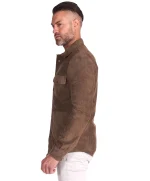 Suede Shirt Jacket US