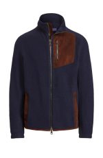 Suede Trim Wool & Cashmere Jackets