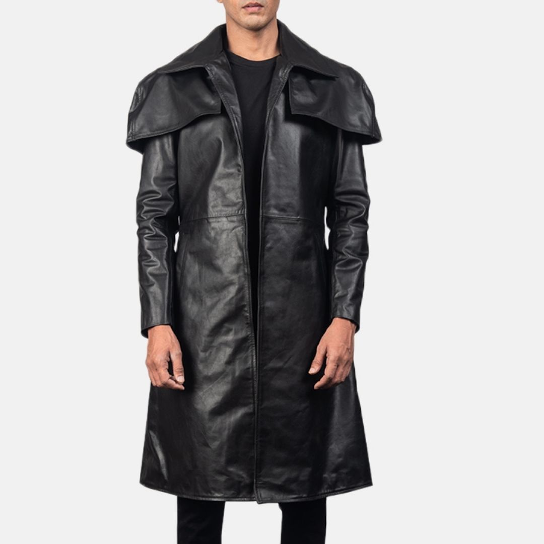 Leather Duster Mens | Real Leather Duster Coat