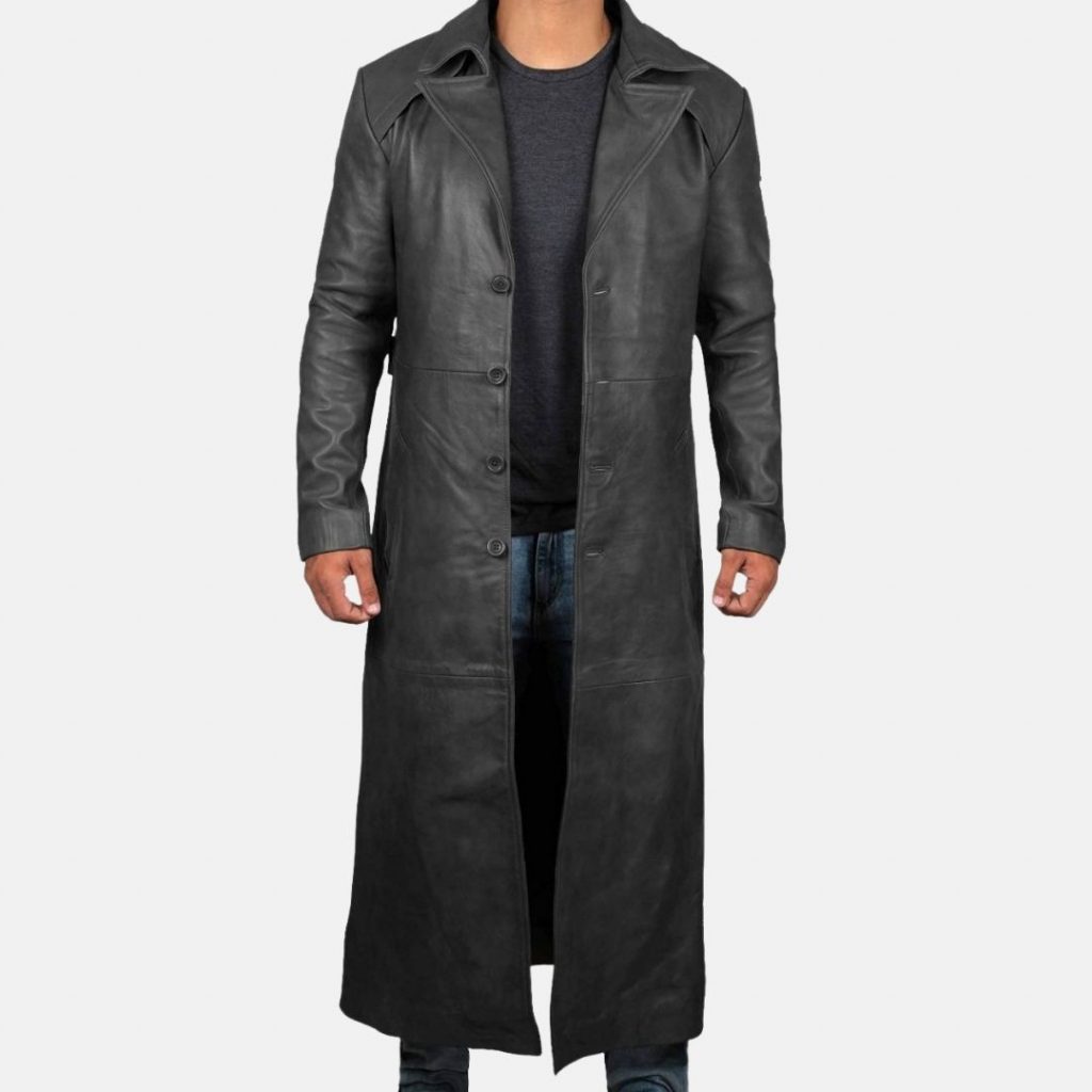 Leather Duster Coats For Men | Free Shipping