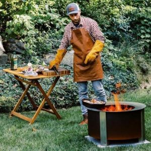 Leather Grill Apron