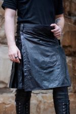 Leather Hybrid Kilt