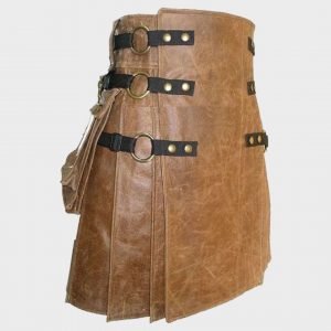 Leather Kilts for Men, 100% Genuine Leather Kilt