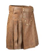 Leather Utility Kilt