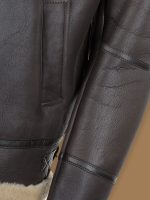 Raf Sheepskin Bomber Jacket