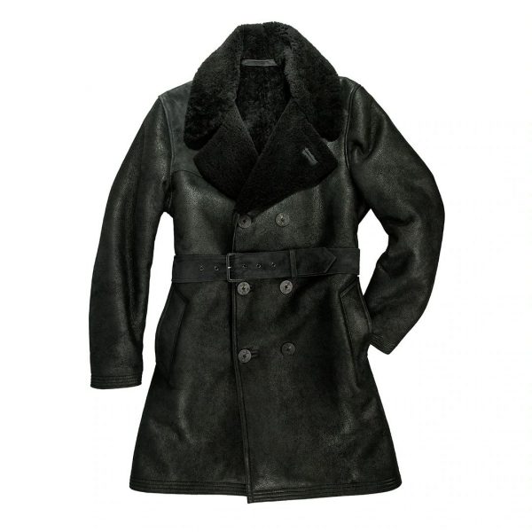 The Highview Shearling Trench Coat 1