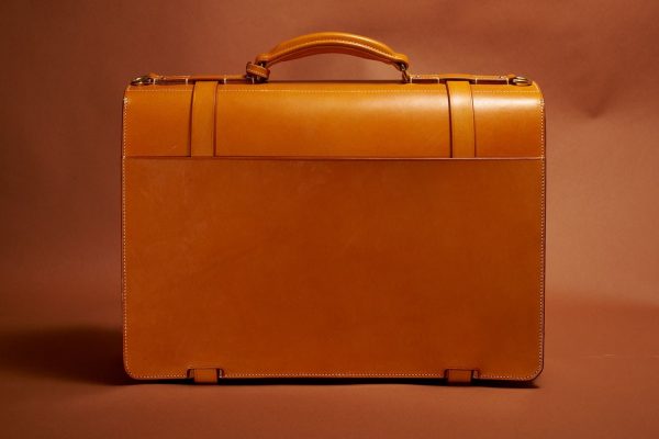 English Bridle Leather Briefcase