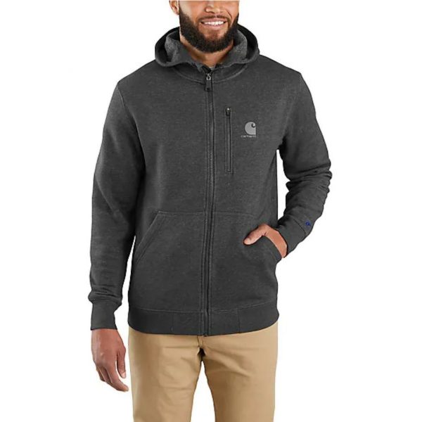 FORCE RELAXED FIT MIDWEIGHT FULL ZIP SWEATSHIRT