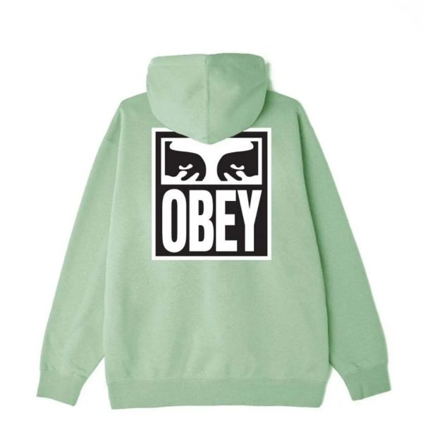 OBEY EYES ICON 2 HEAVYWEIGHT TERRY PULLOVER HOOD