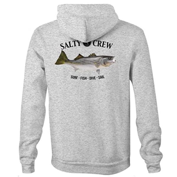 Salty Crew Striped Bass Hoodie