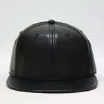 Vintage Year Leather Flat Brim Adjustable Strapback Baseball Cap