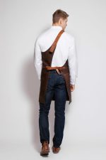 Chef Apron with Leather Straps United States