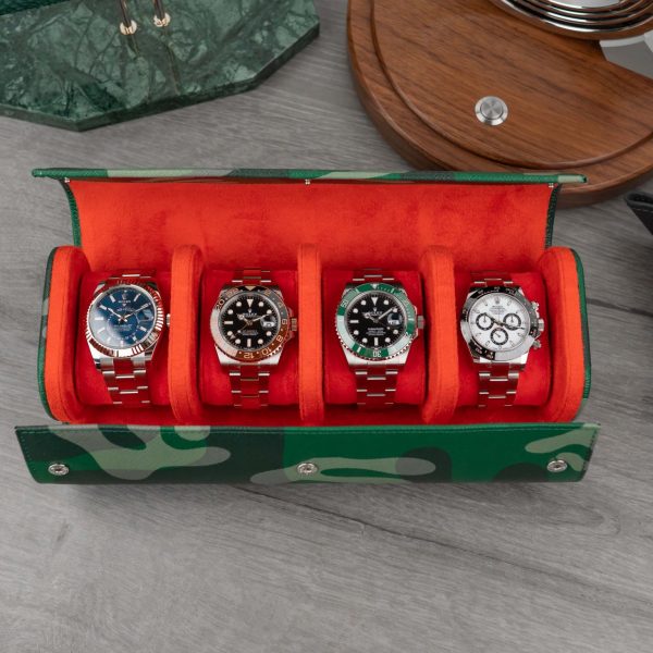 Four Camo Watch Roll in USA
