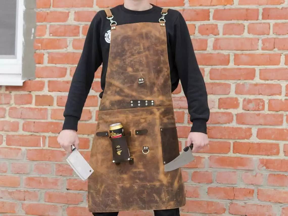 Leather Aprons for cooking