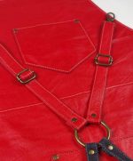 Red Leather Aprons