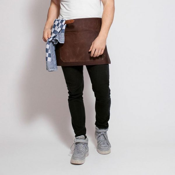 leather half apron