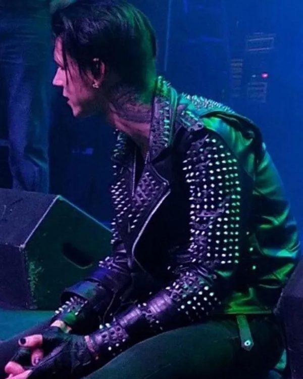 Andy Biersack Leather Jacket in United States