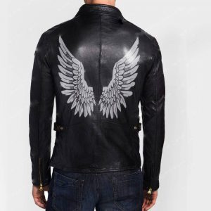 Angel Wings Leather Jacket
