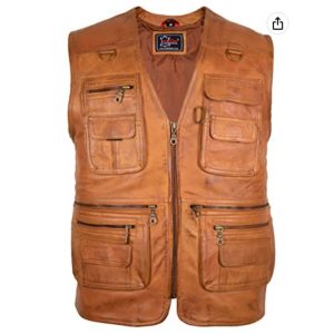 Leather Hunting Vest