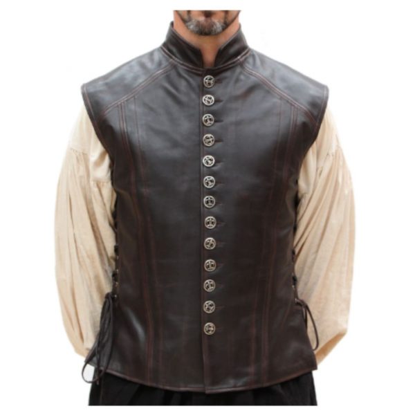 Renaissance Leather Vest