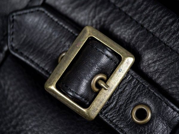 Shangri-La Heritage Varenne Black Leather Jacket USA