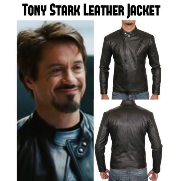 Tony Stark Leather Jackets in United States
