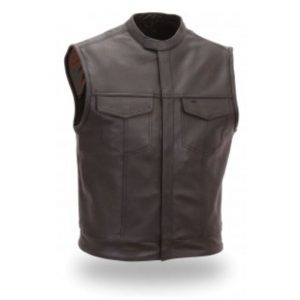 fmc leather vest
