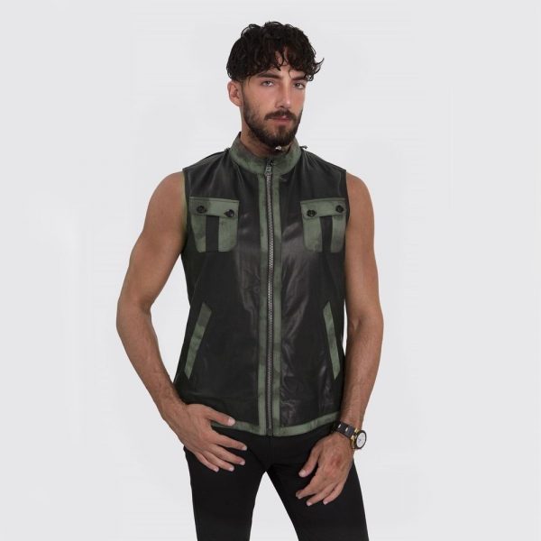 Leather Vest 12 1