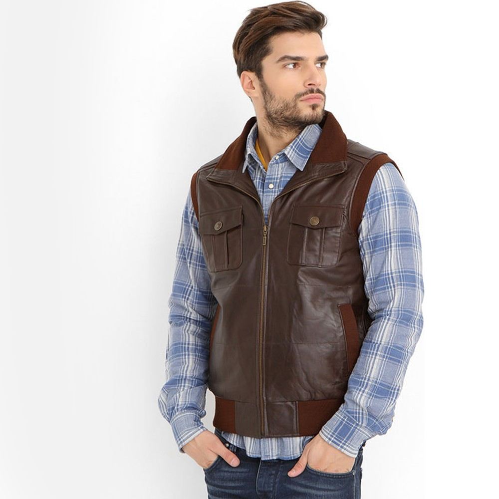 Quilted Leather Vest | Free Shipping | Leatherings