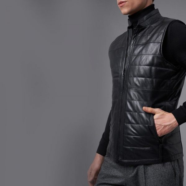 Leather Vest 17 5