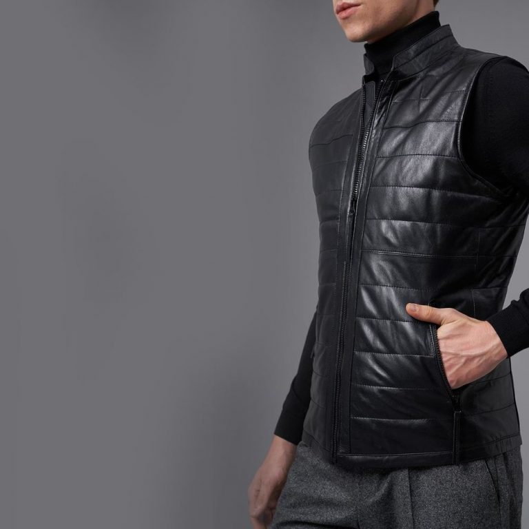 Quilted Leather Vest | Free Shipping | Leatherings