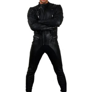 Real Leather Overall For Men Extremely Durable Outfit