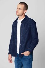 mens suede shirt