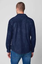 mens suede shirt