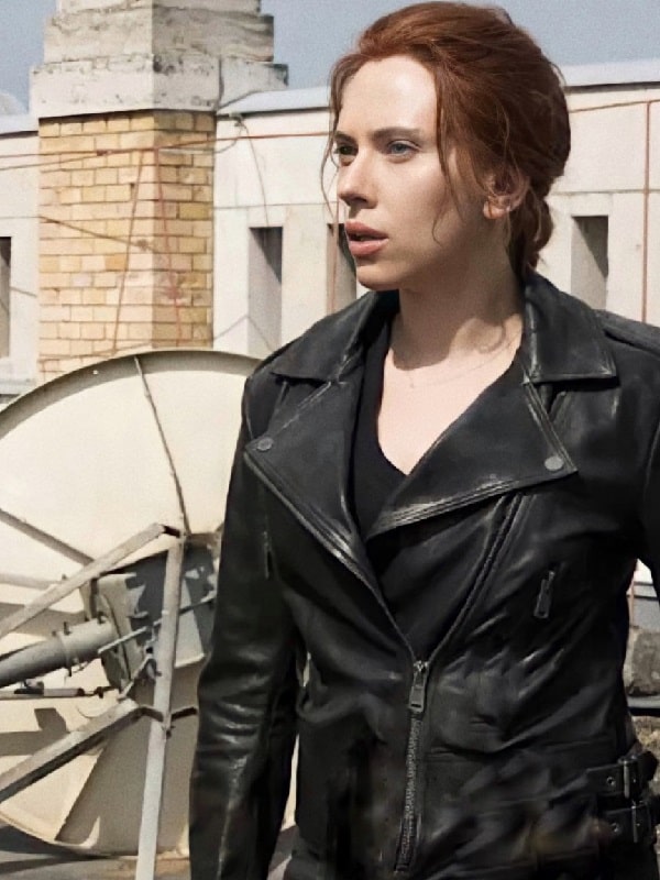 Black Widow Leather Jacket USA