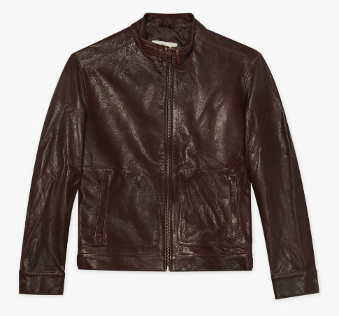 Melton Leather Jacket US