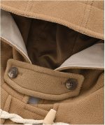 Short Duffle Coat Beige