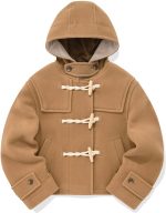 Short Duffle Coat Beige