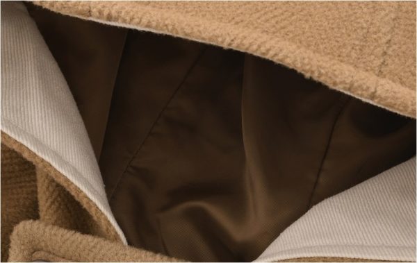 Short Duffle Coat Beige