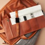 Tan Leather Watch Roll